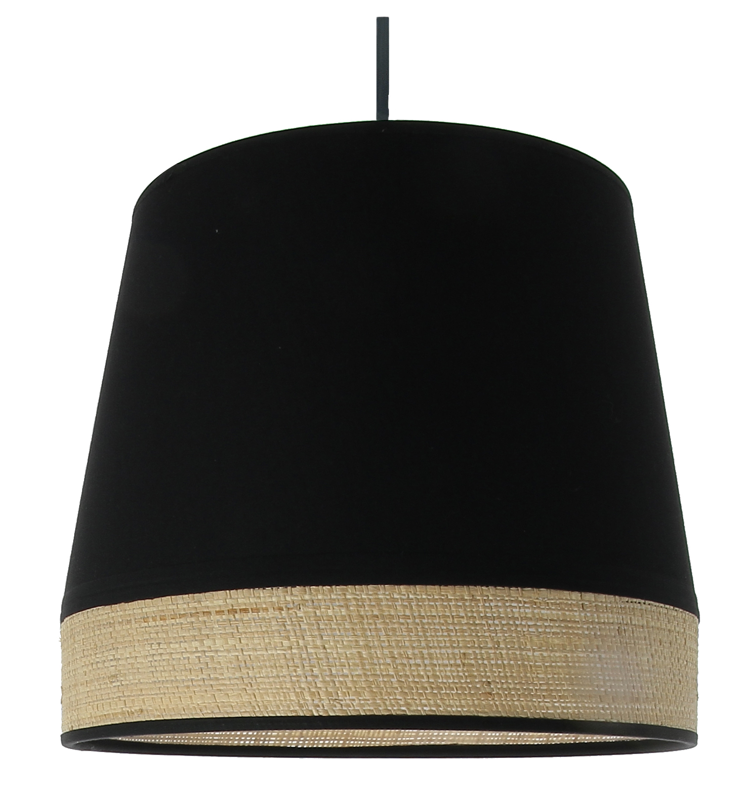 Suspension tambour Manon noire