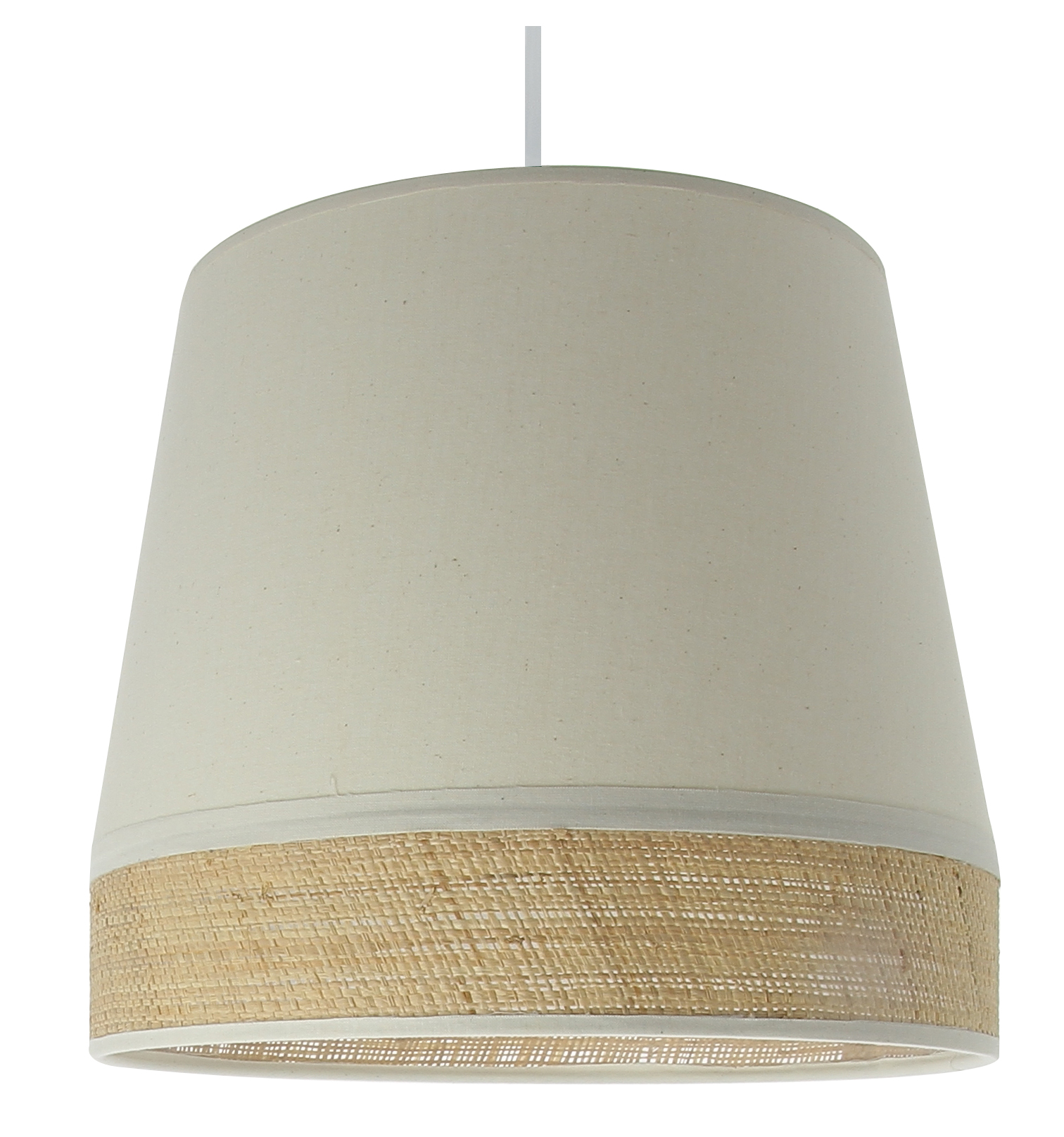 Suspension Manon tambour naturel