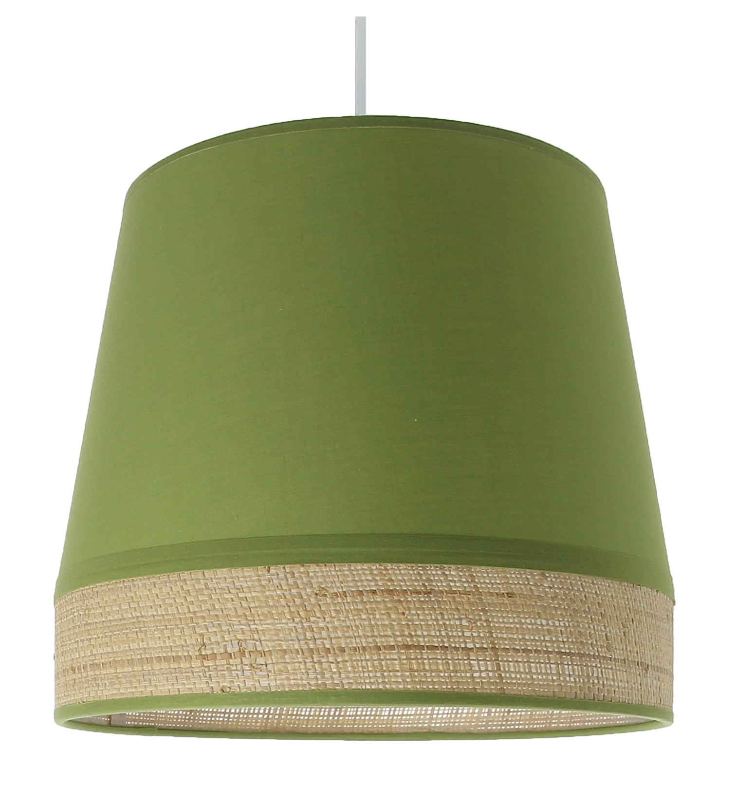 Suspension Manon tambour verte