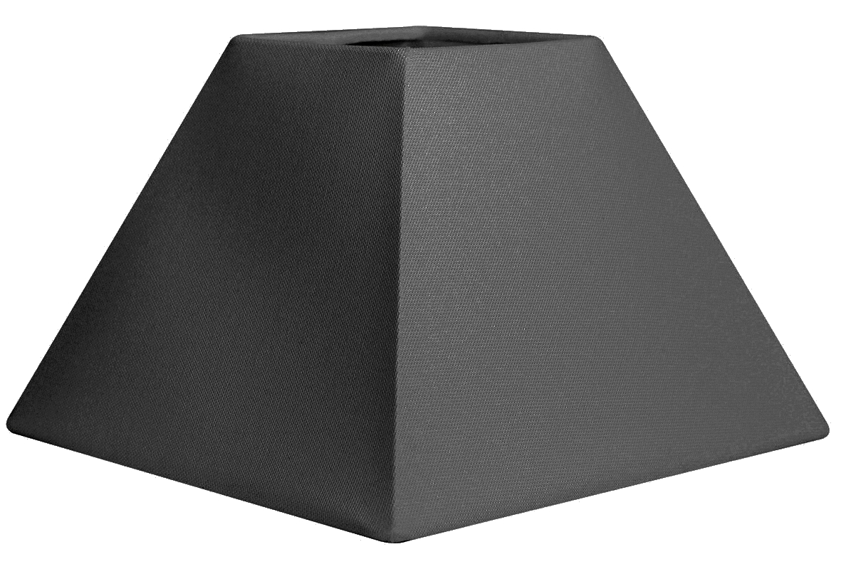 Abat-jour pyramide gris anthracite