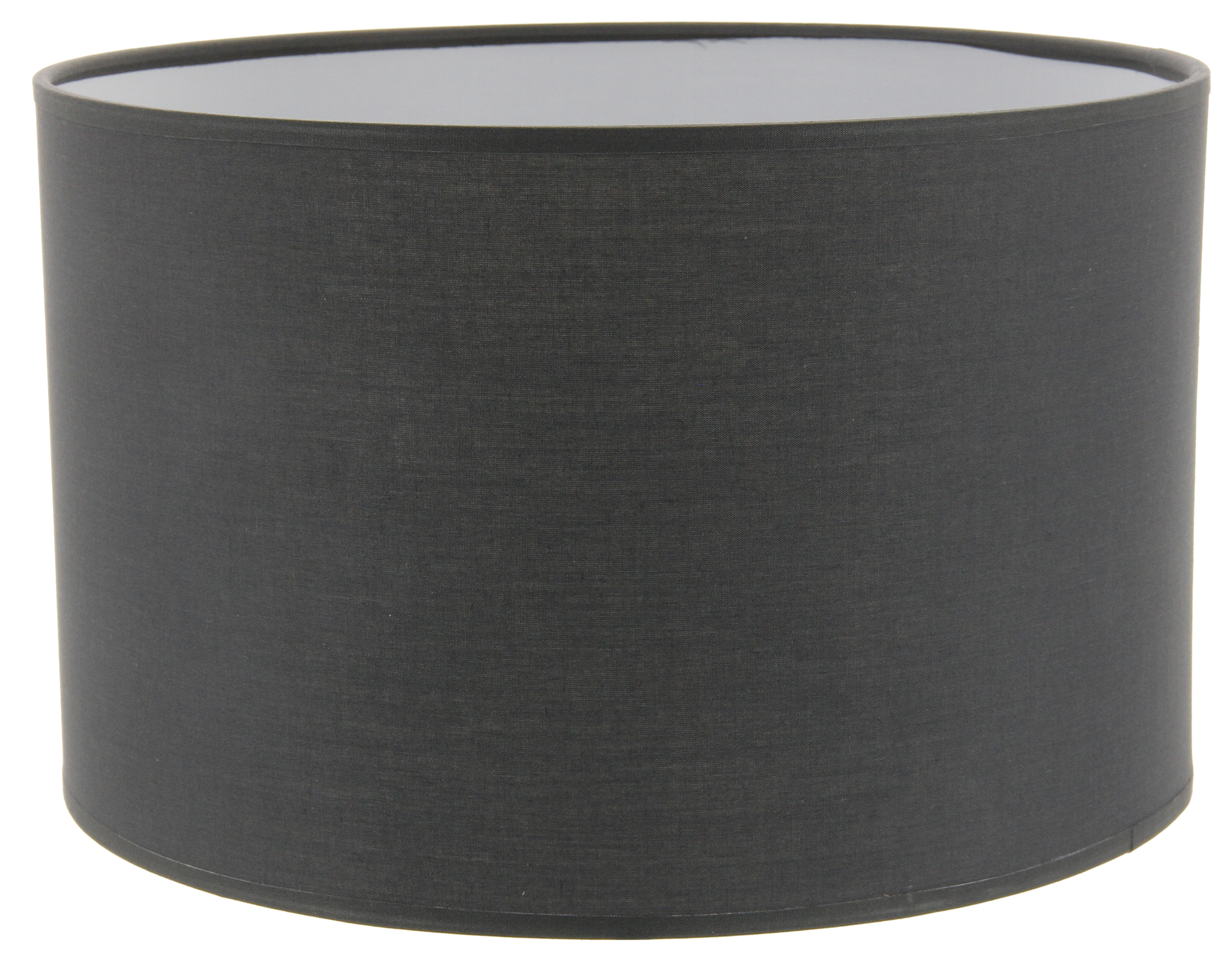 Abat-jour cylindre gris anthracite