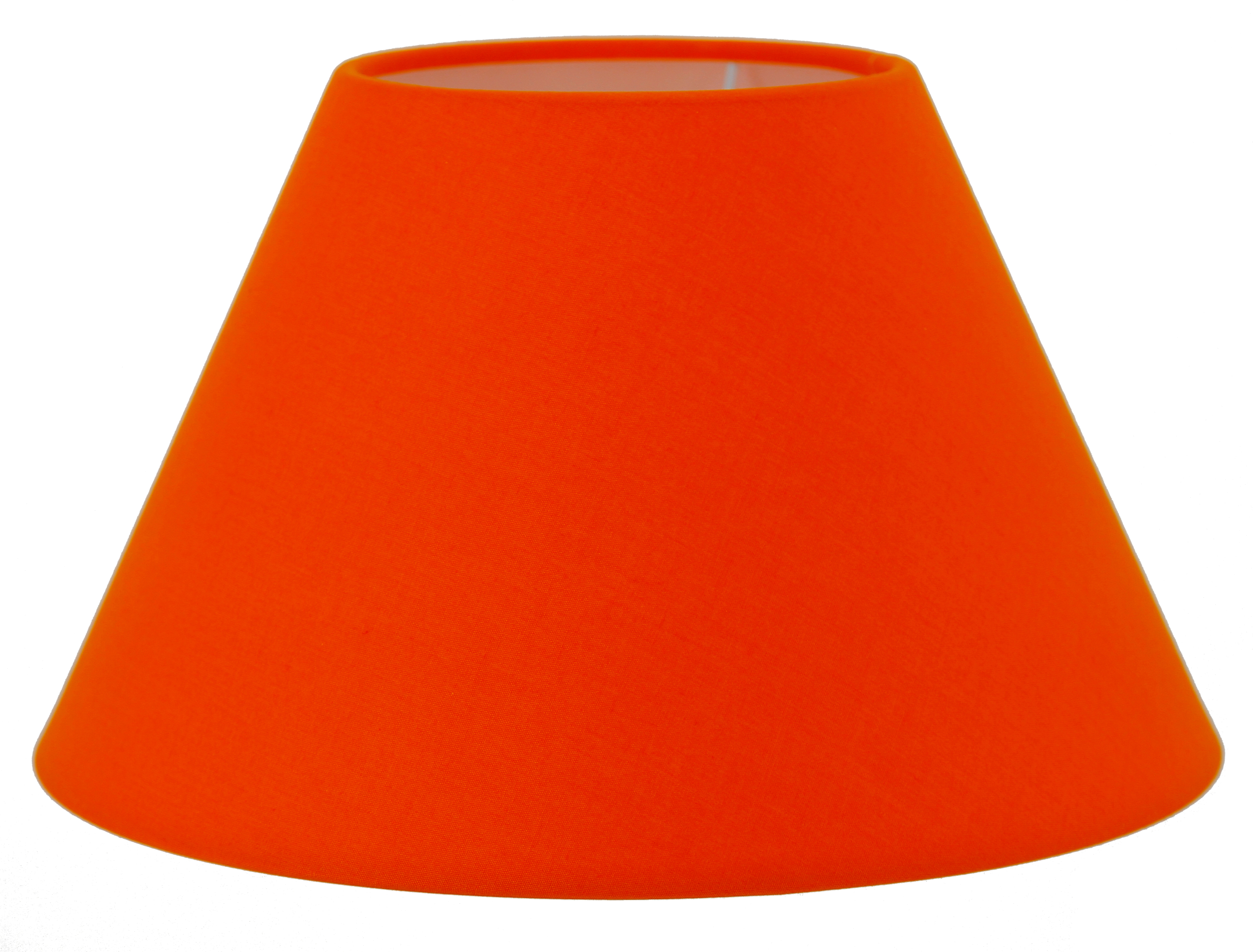 Abat-jour forme empire orange mango