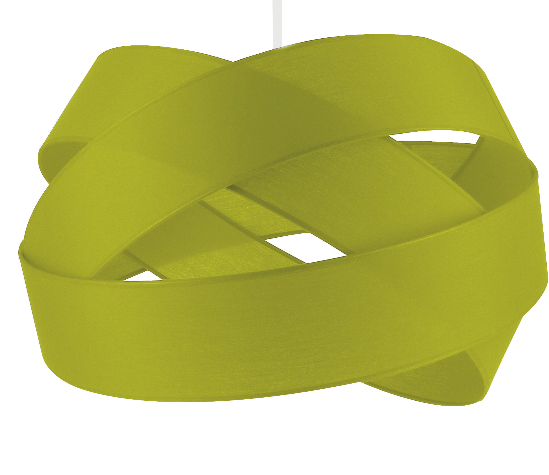 Suspension Bijou vert anis Diamètre 38 cm
