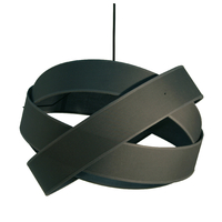 Suspension Bijou Gris anthracite