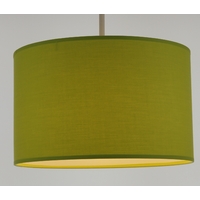 Suspension cylindre vert anis