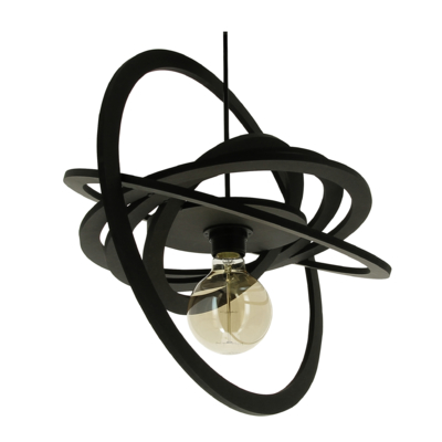 Suspension cercles Révolution gris anthracite