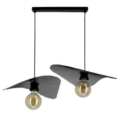 Lustre Voile noir