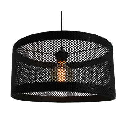 Suspension cylindre Barell noire