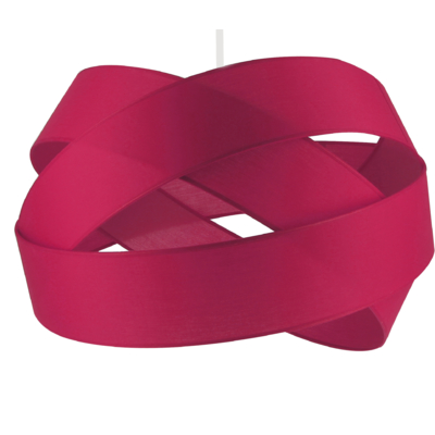 Suspension Bijou Rose Framboise Diamètre 38 cm