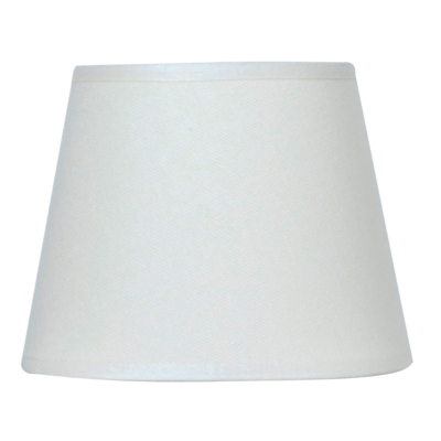 Abat-jour à pince blanc diamètre 14 cm